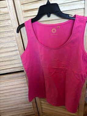 Women's Amber Sun Pink Tank Top Large